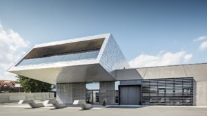 Алюминиевая кровля Система PREFALZ 23 Чёрно-серый Prefa