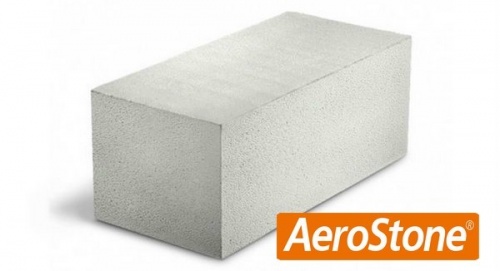 Газобетонный блок AeroStone D600 B5 F100 625х250х500